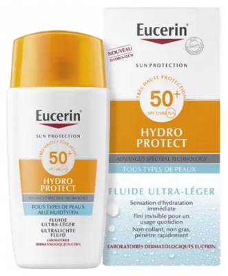 Eucerin Ochrona Przeciwsłoneczna Hydro Protect Ultra-Light Fluid SPF50+ 50 ml