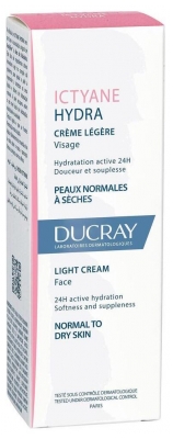 Ducray Ictyane Hydra Crème Légère Visage 40 ml