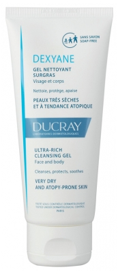 Ducray Dexyane Přepastovaný čisticí gel 100 ml