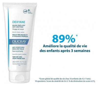 Ducray Dexyane Baume Emollient Anti-Grattage 400 ml