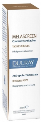 Ducray Melascreen Concentré Antitaches Taches Brunes 30 ml