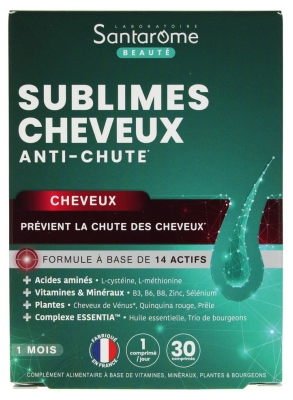 Santarome Sublimes Cheveux Anti-Chute 30 Tabletten
