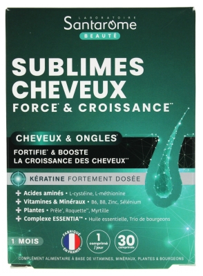 Santarome Sublimes Cheveux Force & Croissance 30 Tabletten