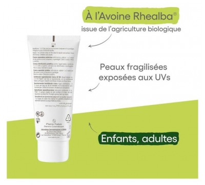 A-DERMA Epitheliale A.H Crème Réparatrice Protectrice Ultra SPF50+ 100 ml