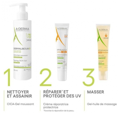 A-DERMA Epitheliale A.H Crème Réparatrice Protectrice Ultra SPF50+ 100 ml