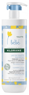 Klorane Bébé No-Rinse Body Lotion 750 ml