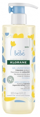 Klorane Baby Nežno pralno sredstvo 500 ml