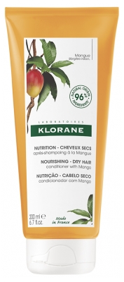 Klorane Nutrition - Regenerator za suhe lase z mangom 200 ml
