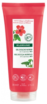 Klorane Närande Duschgel med Ekologisk Cupuaçu Hibiskusblomma 200 ml