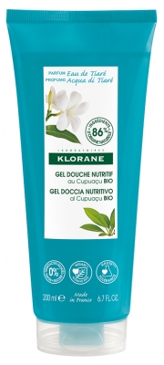 Klorane Gel Doccia Nutriente con Cupuaçu Biologico e Acqua di Tiaré 200 ml
