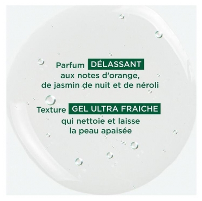 Klorane Gel Douche Nutritif au Cupuaçu Bio Fleur d'Oranger 200 ml