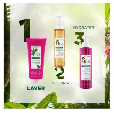 Klorane Gel Douche Nutritif au Cupuaçu Bio Feuille de Figuier 200 ml