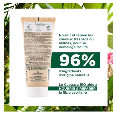 Klorane Réparation - Cheveux Très Secs Après-Shampoing au Cupuaçu Bio 200 ml
