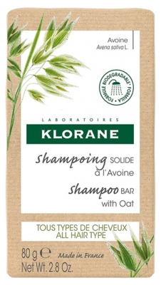 Klorane Champú Sólido de Avena 80 g