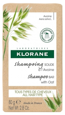 Klorane Solid Oatmeal Shampoo 80 g