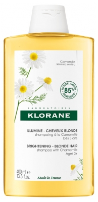 Klorane Illuminate - Shampoo Capelli Biondi alla Camomilla 400 ml