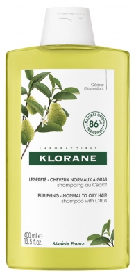 Klorane Légèreté - Szampon Cedrowy 400 ml