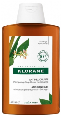 Klorane Antipelliculaire Shampoing Rééquilibrant au Galanga 400 ml