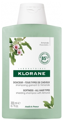 Klorane Softness - All Hair Types Shielding Shampoo with Almond 200ml