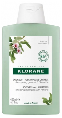 Klorane Douceur - Tous Types de Cheveux Shampoing Gainant à l'Amande 400 ml