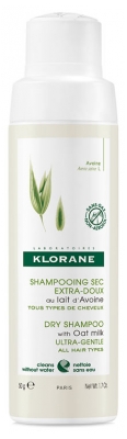 Klorane Suchy szampon na bazie mleczka z owsa w pudrze 50 g