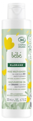 Klorane Baby Multifunktionel Olie Bio 200 ml
