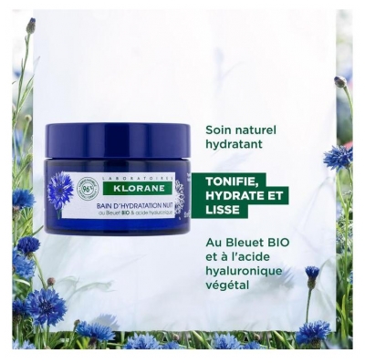 Klorane Bain d'Hydratation Nuit 50 ml