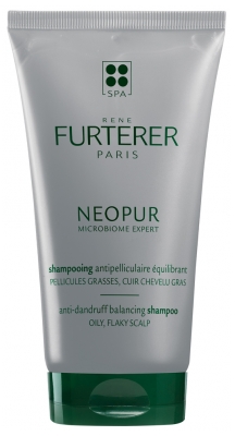 René Furterer Neopur Microbiome Expert Shampoing Antipelliculaire Équilibrant Pellicules Grasses 150 ml
