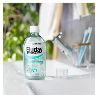 Pierre Fabre Oral Care Eluday Sensibilité Bain de Bouche Quotidien 500 ml