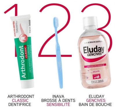 Pierre Fabre Oral Care Eluday Gencives Bain de Bouche Quotidien 500 ml