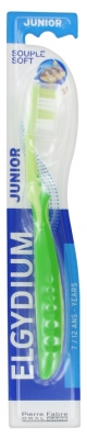 Elgydium Junior Brosse à Dents Souple 7/12 Ans - Couleur : Vert