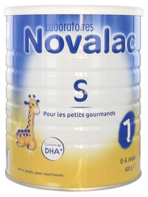 Novalac S 1 0-6 Miesięcy 800 g