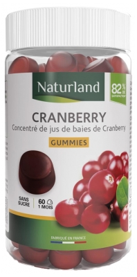 Naturland Cranberry 60 Gummies