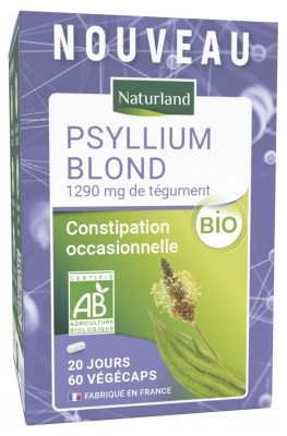 Naturland Blond Psyllium 60 Vegetarijanskih Kapsul