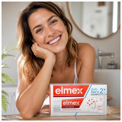 Elmex Dentifrice Anti-Caries Professional Lot de 2 x 75 ml