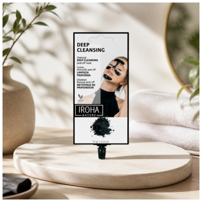 Iroha Nature Peel-Off-Maske Kohle 18 g