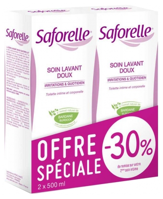 Saforelle Gentle Cleansing Care 2 x 500 ml