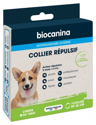 Biocanina Repellent Colalr Dogs Under 15kg