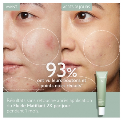 Caudalie Vinopure Kosteuttava Mattaemulsio 40 ml