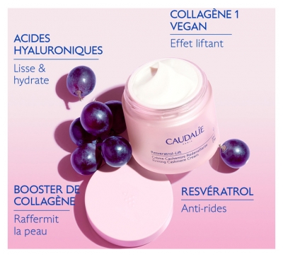 Caudalie Resveratrol [Lift] Crème Cachemire Redensifiante 50 ml