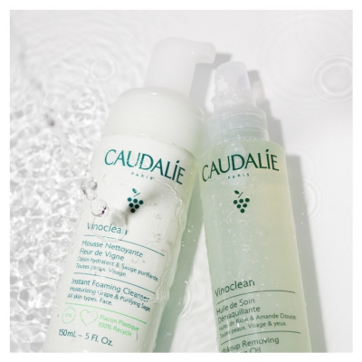Caudalie Vinoclean Spumă Demachiantă Floare de Viță de Vie 150 ml