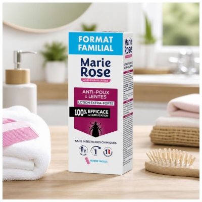 Marie Rose Lotion Extra Forte Poux et Lentes 200 ml