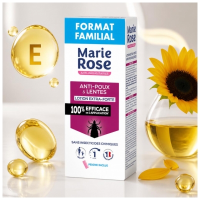 Marie Rose Močan Losjon Proti Ušem in Gnidam 200 ml