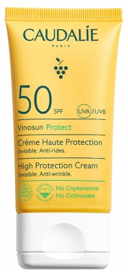 Cremă cu Protecție Ridicată SPF50 Caudalie Vinosun Protect 50 ml