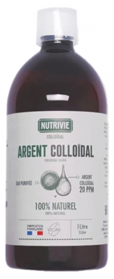 Aquasilice Coloidal de Plata 20 ppm 100% Natural 1 L