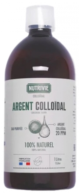Nutrivie Argento Colloidale 20 ppm 100% Naturale 1 L