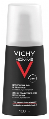 Vichy Man Ultra-Fresh 24H Deodorant Spray 100 ml