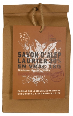 Sabonete de Alepo Louro Tadé 30% a Granel 1 kg