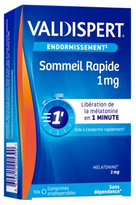 Valdispert Schneller Schlaf 1 mg 50 Orodispersible Tabletten