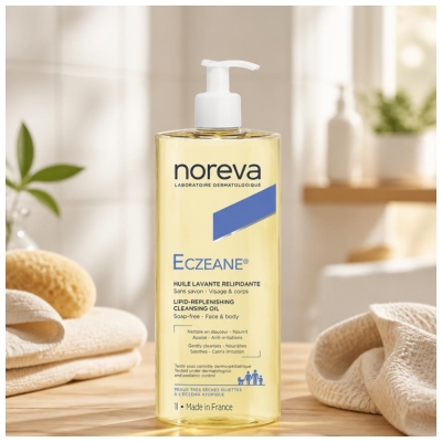 Noreva Eczeane Lip-Replenishing Cleansing Oil 1 L